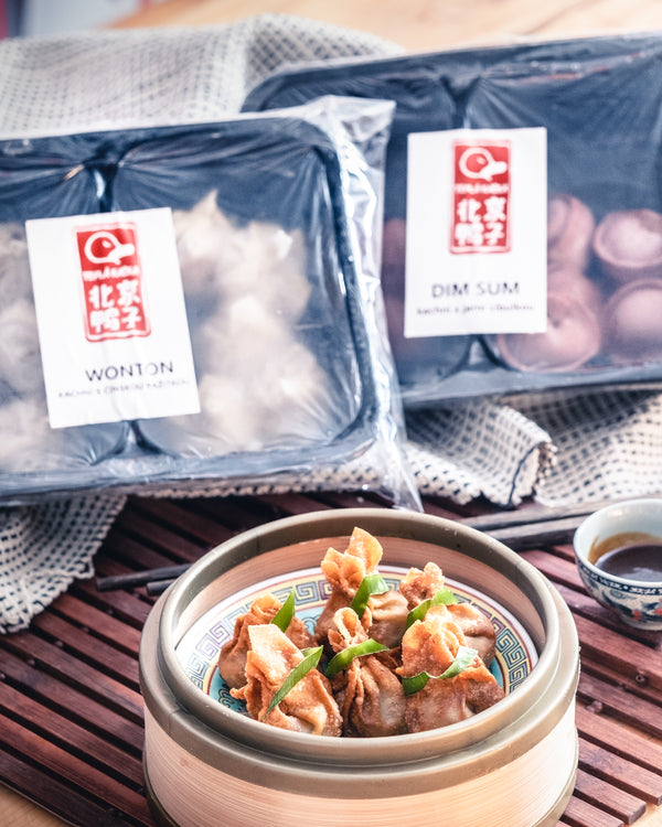 Kachní wonton knedlíčky s hoisin