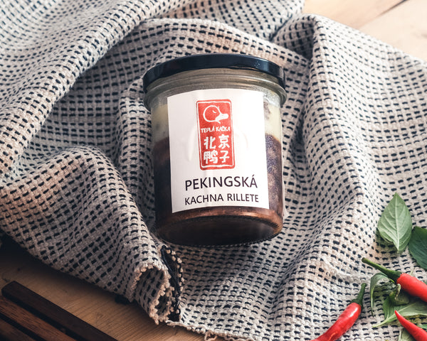 Trhaná pekingská kachna rillette